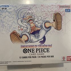 One Piece Awakening Of The New Era OP 05 Booster Box English