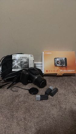 Canon PowerShot A2000 IS/Fujifilm FinePix6900 Zoom digital camera