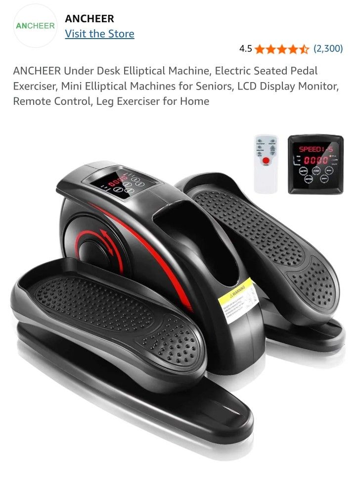 Under Desk Elliptical Machine