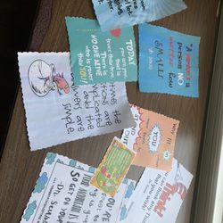 Dr.Seuss Birthday Party Decorations. Banner And Cardboard Cut Out Of Thing One And Thing Two. 