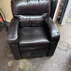 Children Leather Recliner 