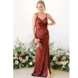 Revelry Rori Satin Dress
