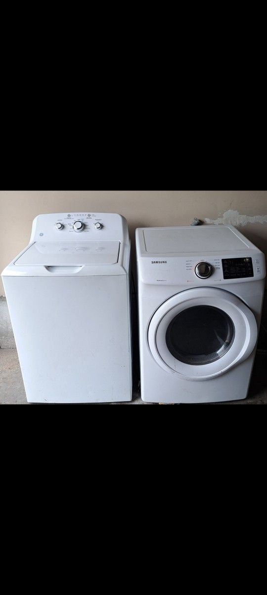 Samsung Dryer And General Eletric Washer
