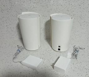2x TP-Link AX6600 Deco Tri-Band WiFi 6 Mesh System(Deco X90) - Covers up to 6000 Sq.Ft, Replaces Routers and Extenders, AI-Driven and Smart Antennas