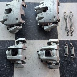 Jeep brake calipers and Caliper brackets