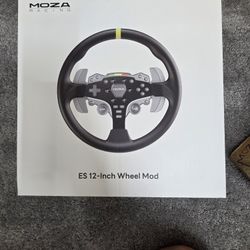 Moza Racing 12 Inch Wheel Mod Brand New