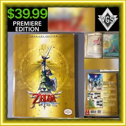 *RARE* Legend of Zelda Skyward Sword (Nintendo Wii Prima Official Guide Premiere Edition)