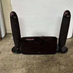 Samsung tv Surround Sound with Subwoofer. 