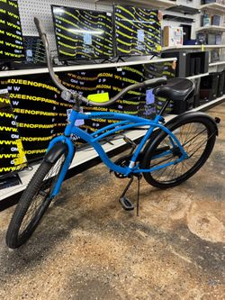 HUFFY BLUE CRANBROOK CRUISER 26IN BIKE USED