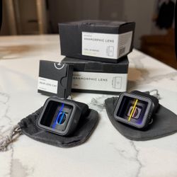 Cinematic Lens Set – Gold & Blue Flares for iPhone, Pixel, Galaxy