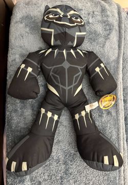 Title  Marvel Black Panther Jumbo Plush 19” – Official Good Stuff Arcade Prize w/ Tags