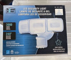 Motion Activated Security Light