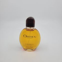 OBSESSION by Calvin Klein Cologne 4.0oz/125ml New, no box
Made in USA

Weight 10oz plus shipping materials.