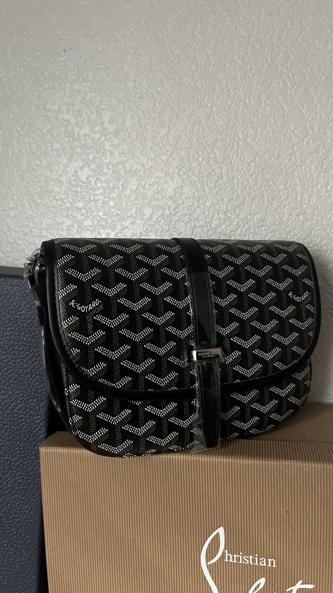 Maison Goyard Belvedere II Messenger Bag Coated Canvas PM