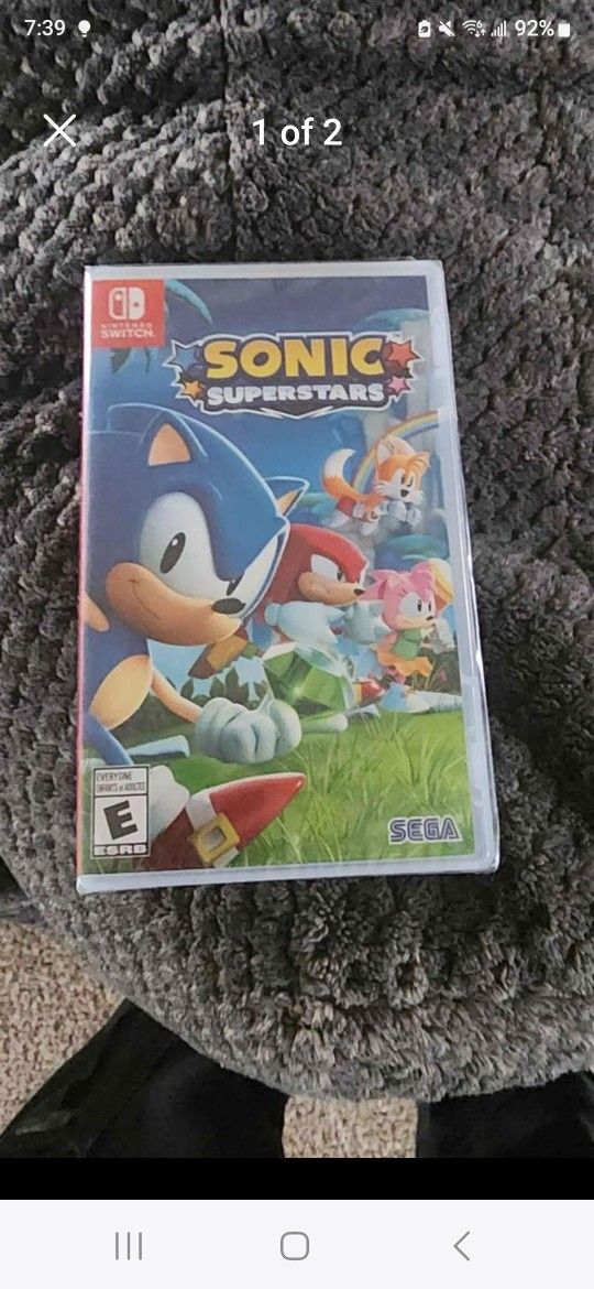 Sonic Superstars Switch Game 
