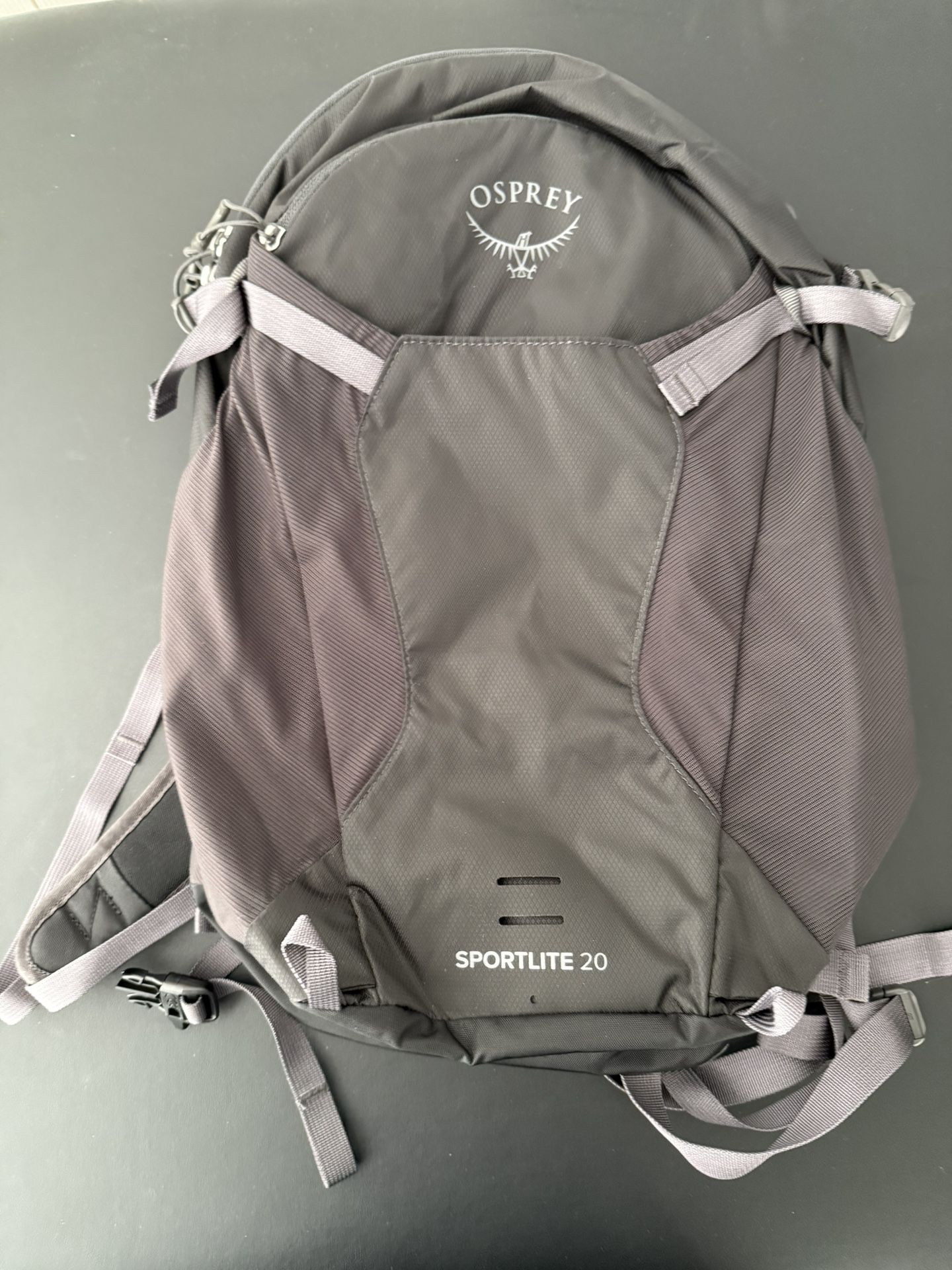 Osprey Sportlite 20L Unisex Hiking Backpack, Dark Charcoal Grey Brand New