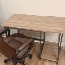 Study Table With A Chair