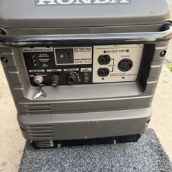 HONDA Portable Generator: Inverter, Gasoline, 2,800 W Running, 3,000 W Starting, 120V AC, Honda