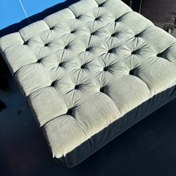Custom Upholstered Ottoman