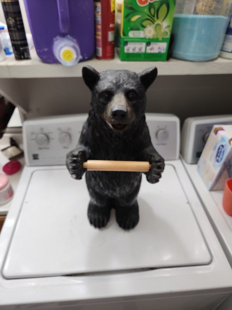 Bear Toilet Paper Holder