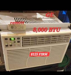 GE 8,000 BTU Air conditioner