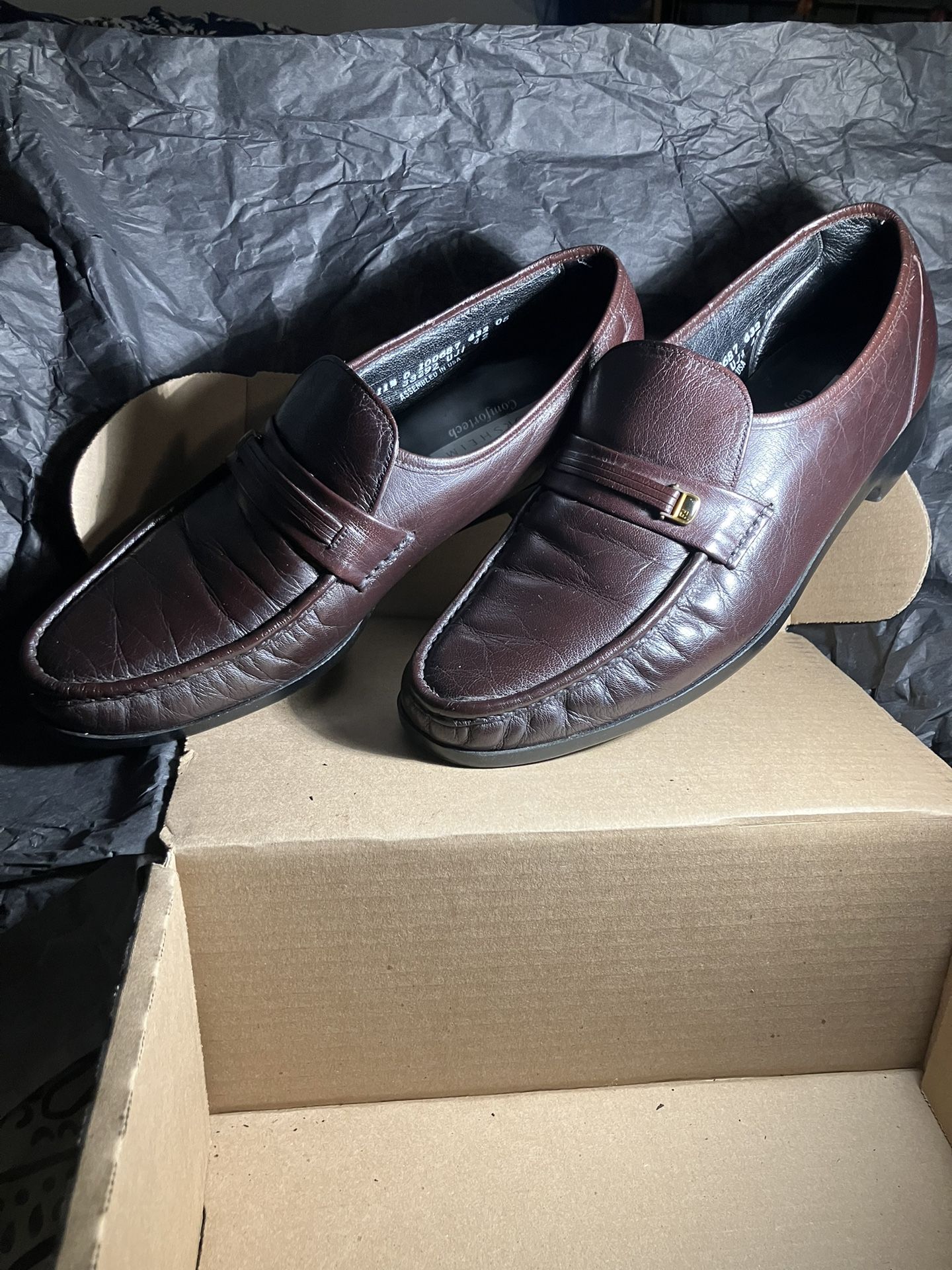 Men’s Shoe-Florsheim Comfortech-Leather Shoes