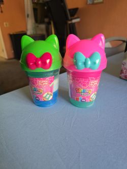 Super Slime Cat Ear Containers – Set of 2