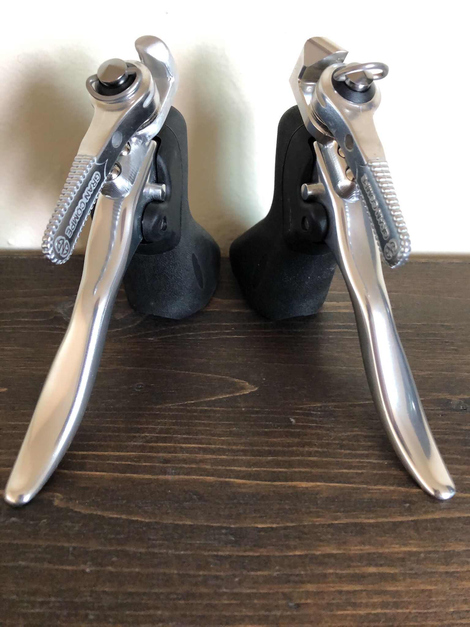 IRD Drop Bar Brake Levers w/ Dia Compe Thumb Shifters
