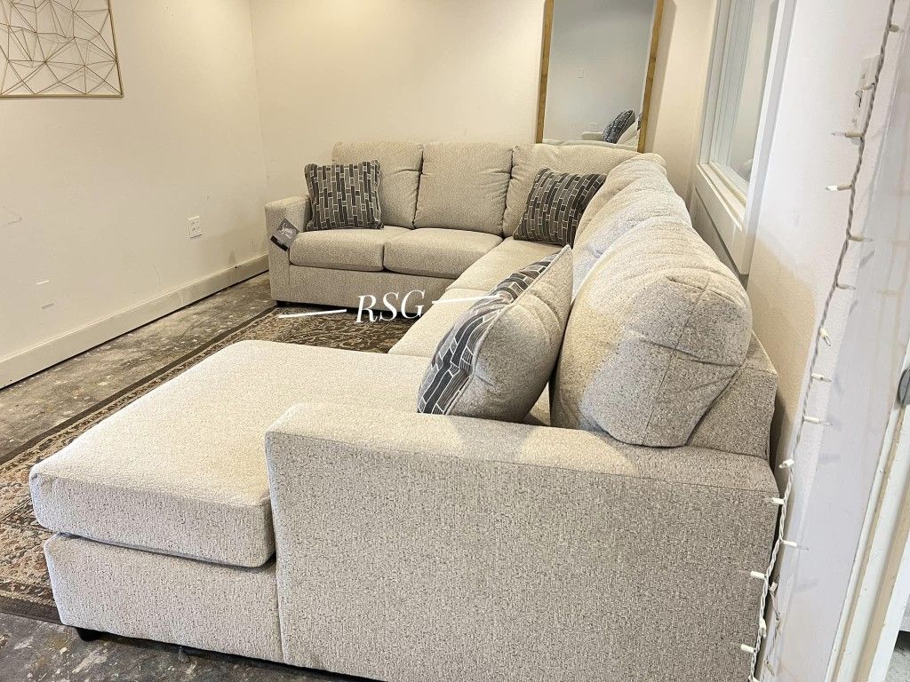 Living Room Furniture Wrap Around Sectional Couch Set Color Options ⭐$39 Down Payment with Financing ⭐ 90 Days same as cash