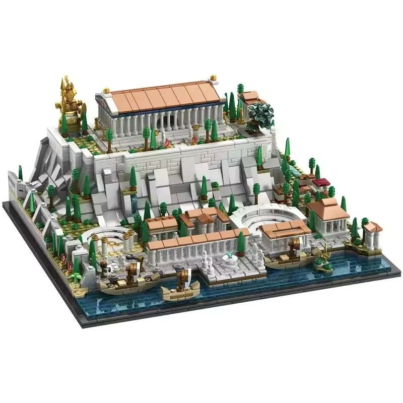 Architecture Acropolis Castle, Famous Landmark Architecture Athenian Acropolis