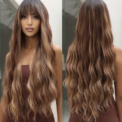 “Cinnamon” 28” Full Wig