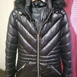 Long puffer jacket
