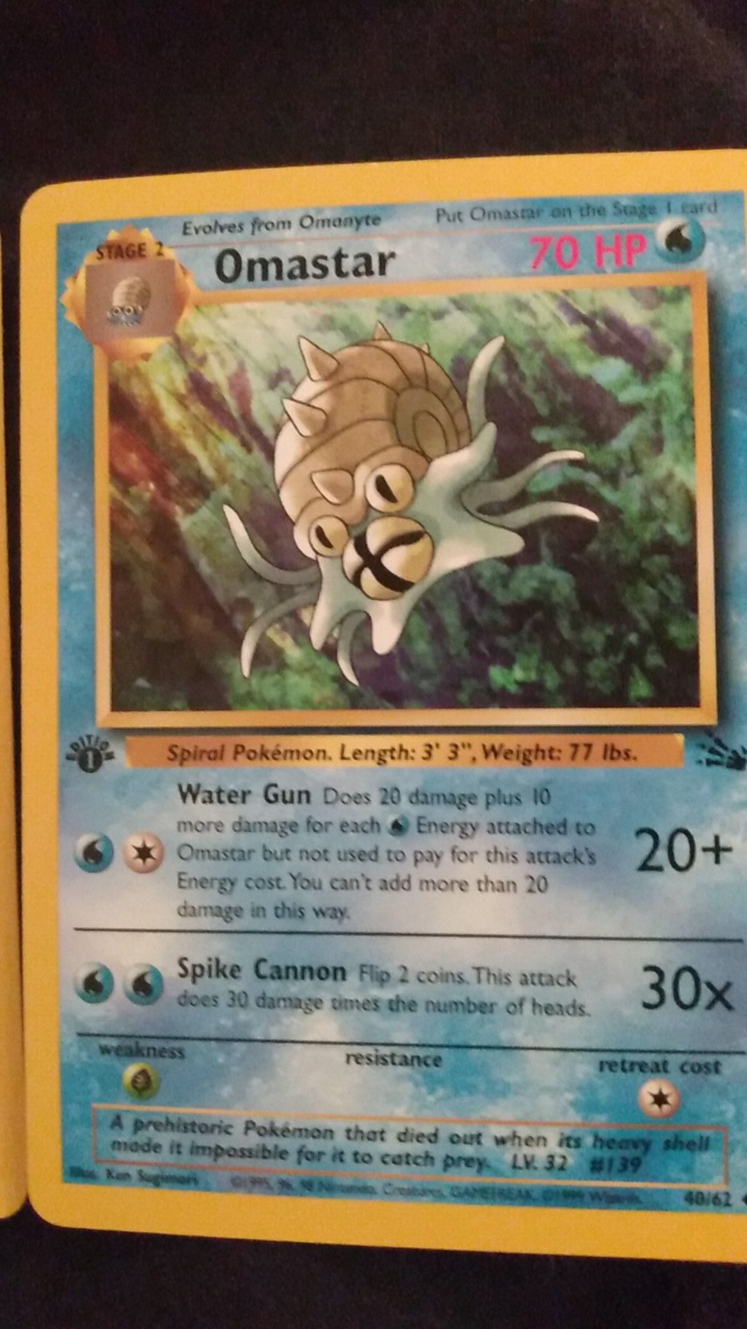 RARE 1ST EDITION FOSSIL POKEMON CARDS - www.stlouis.ac.tz