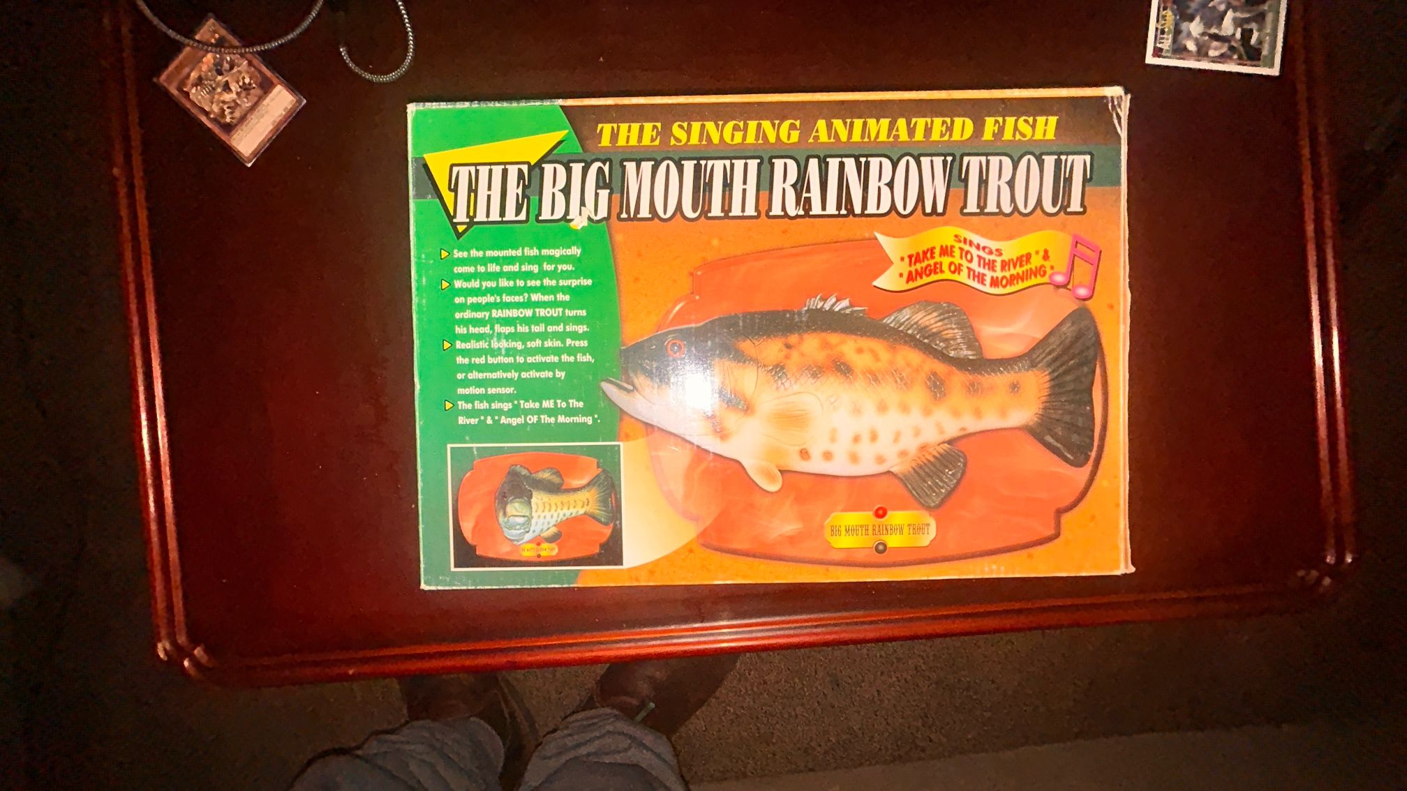 Gemmy  Singing Big Mouth Rainbow Trout