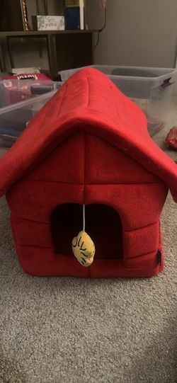 Peanuts dog house