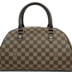 Authentic Louis Vuitton Trevi PM in Damier Ebene