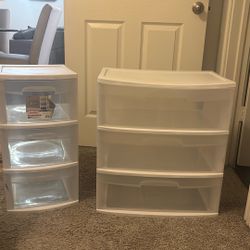 Plastic Storage Cart 