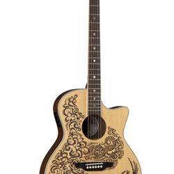 Luna Acoustic Electric Guitar 