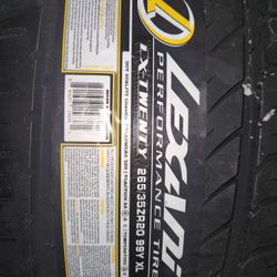 2 New Tires  265/35zr20