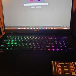 MSI A18 hx 18 inch gaming laptop RYZEN 9 9955HX3D RTX 5090 4TB Samsung SSD