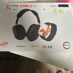 Smart Watch With Headphones