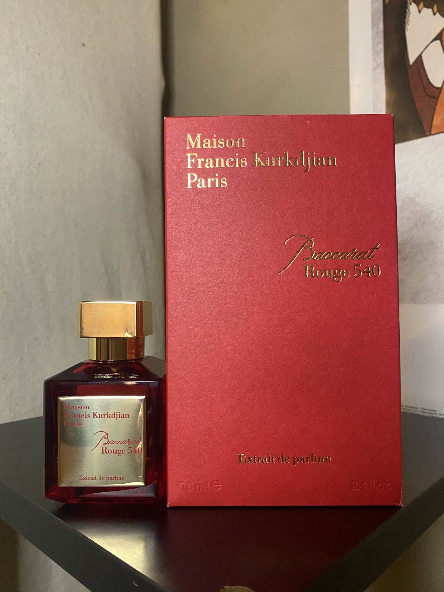 Maison Francis Kurkdjian Paris Baccarat Rouge 540 70mL *Price Negotiable*