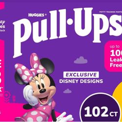 Huggies Pull-Ups  Girls' Size: 4T-5T