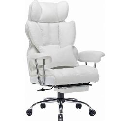 Efomao Ergonomic Desk Office Chair with Footrest