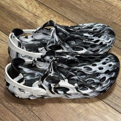 Merrell Hydro Moc Black Marble Performance Water Shoes Camping Camo M7.5/W 9