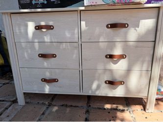 White dresser