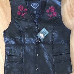 Woman’s Leather Vest