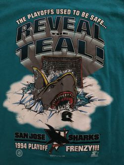 San jose Sharks Los Tiburones Jersey M for Sale in San Jose, CA - OfferUp