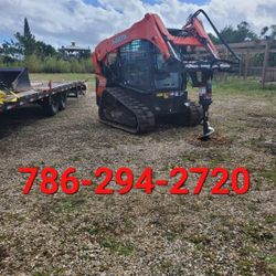 Holes For Trees Or Fence