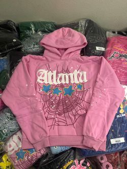 Spider Hoodie - Atlanta Pink